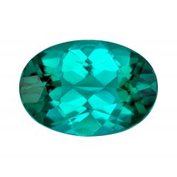 Tourmaline Oval 0.73 carat Blue Green Photo