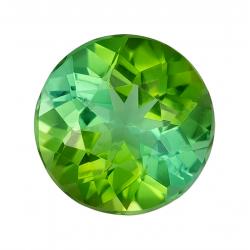 Tourmaline Round 0.81 carat Green Photo