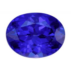 Tanzanite Oval 5.01 carat Blue Purple Photo