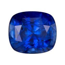 Sapphire Cushion 3.08 carat Blue Photo