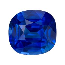 Sapphire Cushion 4.49 carat Blue Photo