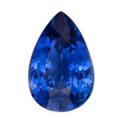 Sapphire Pear 3.02 carat Blue Photo