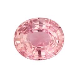 Sapphire Oval 1.32 carat Pink Orange Photo