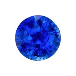 Sapphire Round 0.64 carat Blue Photo
