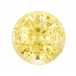Sapphire Round 2.62 carat Yellow Photo