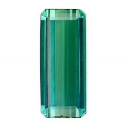 Tourmaline Emerald 5.27 carat Blue Green Photo