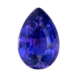 Sapphire Pear 2.05 carat Purple Photo