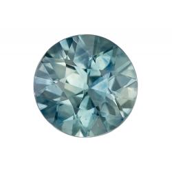 Sapphire Round 0.43 carat Blue Green Photo