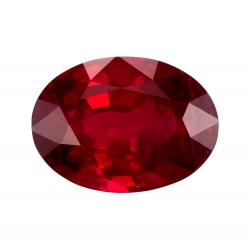 Ruby Oval 1.05 carat Red Photo