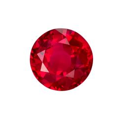 Ruby Round 0.58 carat Red Photo