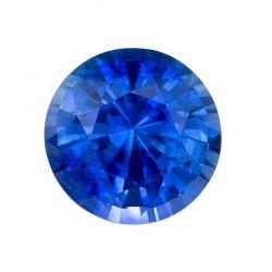 Sapphire Round 0.78 carat Blue Photo
