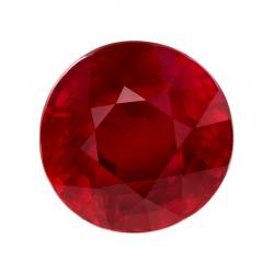 Ruby Round 2.40 carat Red Photo