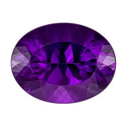 Amethyst Oval 22.60 carat Purple Photo