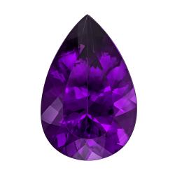 Amethyst Pear 26.08 carat Purple Photo