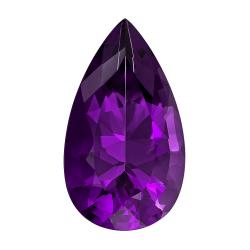 Amethyst Pear 10.47 carat Purple Photo