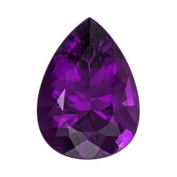 Amethyst Pear 9.81 carat Purple Photo