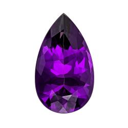 Amethyst Pear 16.61 carat Purple Photo