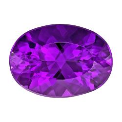 Amethyst Oval 10.78 carat Purple Photo
