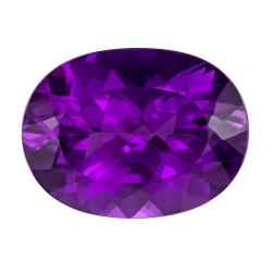 Amethyst Oval 8.11 carat Purple Photo