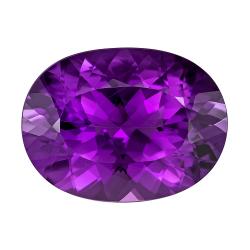 Amethyst Oval 7.74 carat Purple Photo