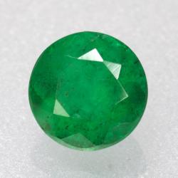 Emerald Round 0.70 carat Green Photo