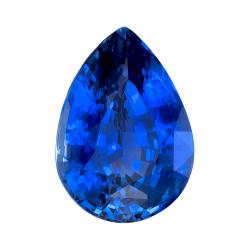 Sapphire Pear 3.75 carat Blue Photo