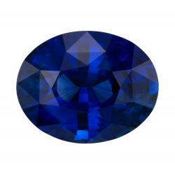 Sapphire Oval 6.08 carat Blue Photo