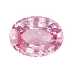 Sapphire Oval 1.29 carat Pink Orange Photo