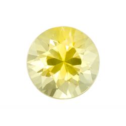 Sapphire Round 1.07 carat Yellow Photo