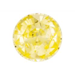 Sapphire Round 2.08 carat Yellow Photo