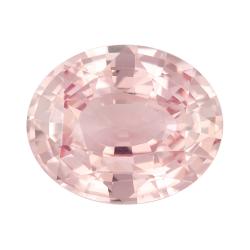 Sapphire Oval 1.40 carat Pink Orange Photo