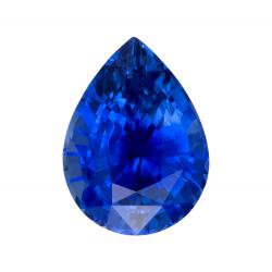 Sapphire Pear 1.12 carat Blue Photo