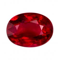 Ruby Oval 1.55 carat Red Photo