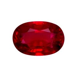 Ruby Oval 0.61 carat Red Photo