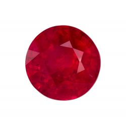 Ruby Round 0.80 carat Red Photo