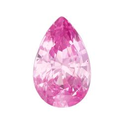 Sapphire Pear 1.09 carat Pink Photo