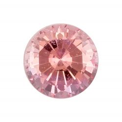Sapphire Round 0.35 carat Pink Orange Photo