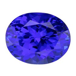 Tanzanite Oval 7.50 carat Blue Purple Photo