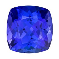 Tanzanite Cushion 2.03 carat Blue Purple Photo