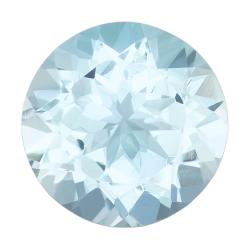 Aquamarine Round 1.32 carat Blue Photo