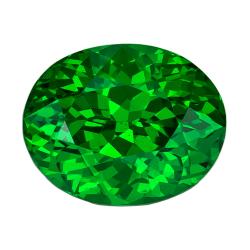 Garnet Oval 1.26 carat Green Photo