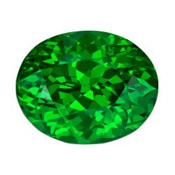 Garnet Oval 1.29 carat Green Photo