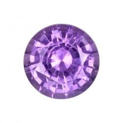 Sapphire Round 0.34 carat Purple Photo