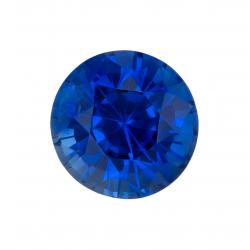 Sapphire Round 0.73 carat Blue Photo