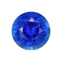 Sapphire Round 0.89 carat Blue Photo