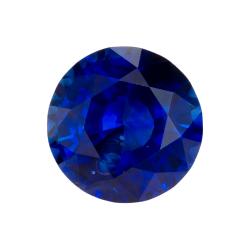 Sapphire Round 0.81 carat Blue Photo