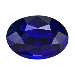 Sapphire Oval 0.81 carat Blue Photo