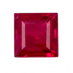 Ruby Square 0.59 carat Red Photo