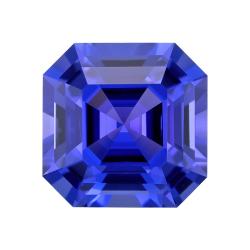 Tanzanite Emerald 3.09 carat Blue Purple Photo