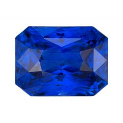 Sapphire Radiant 3.05 carat Blue Photo
